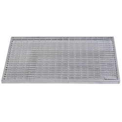 Kājslauķu vanniņas apavu tīrīšanas režģis ACO Varios 9x31mm 600x400 mm