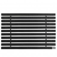 Kājslauķu vanniņas apavu tīrīšanas paklājs ar gumijas strēmelēm ACO Varios 600x400 mm