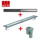 Dušas kanāls ar resti ACO ShowerDrain M 900mm, h-54mm, horizontāls atloks