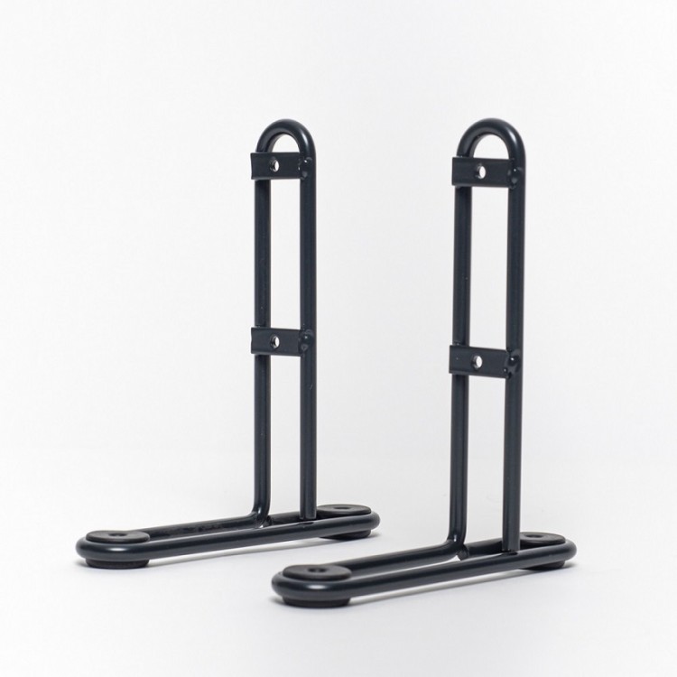 ADAX L Kājas stiprināšanai uz grīdas, 914221, melnas