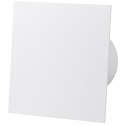 Sadzīves ventilatora airRoxy dRim 100 priekšējais stikla panelis, balts