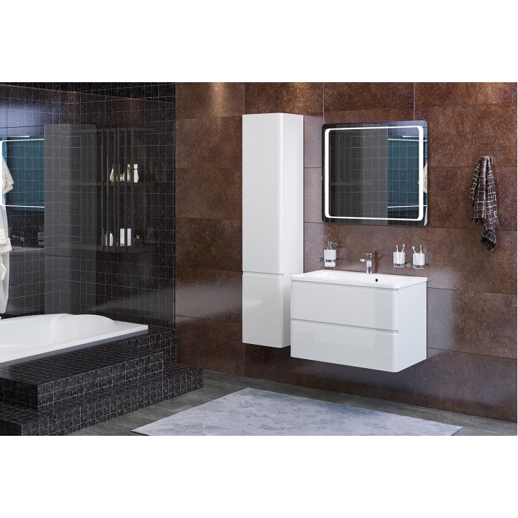 Vannas istabas augstais skapis Akvarodos ACCENT 165x35cm, 936ACKR