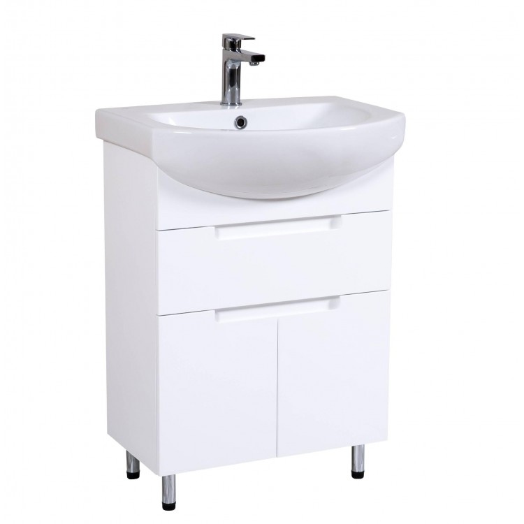 Vannas istabas skapītis ar izlietni Akvarodos KVADRO 60cm, 936KV60