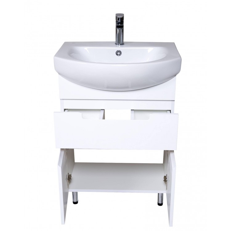 Vannas istabas skapītis ar izlietni Akvarodos KVADRO 60cm, 936KV60