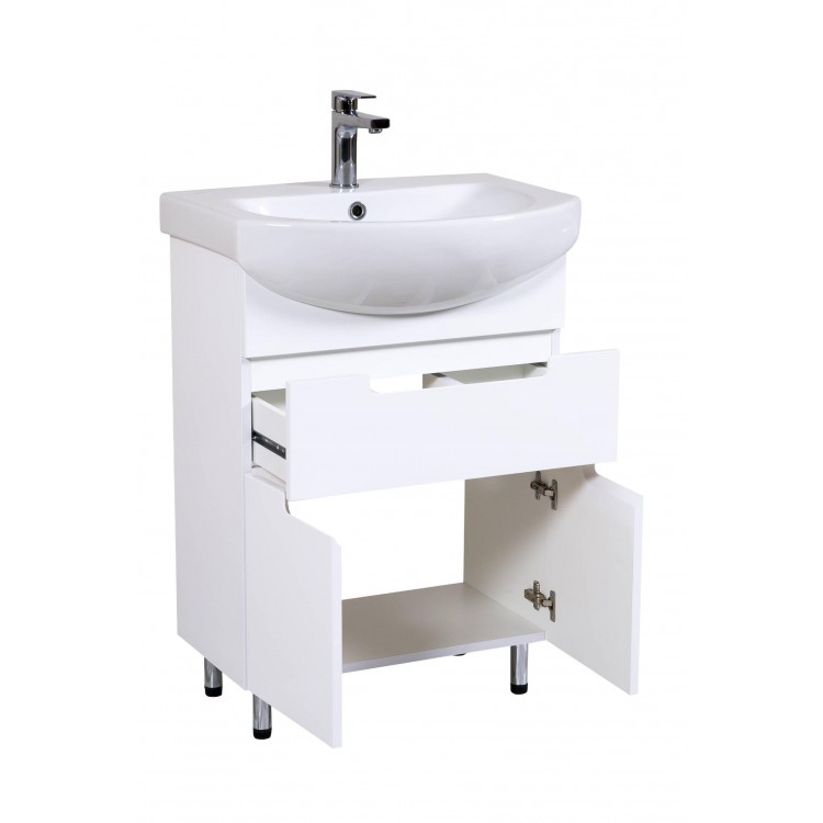 Vannas istabas skapītis ar izlietni Akvarodos KVADRO 60cm, 936KV60