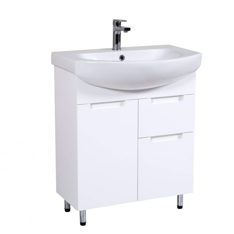 Vannas istabas skapītis ar izlietni Akvarodos KVADRO 70cm, 936KV70