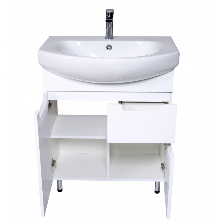 Vannas istabas skapītis ar izlietni Akvarodos KVADRO 70cm, 936KV70