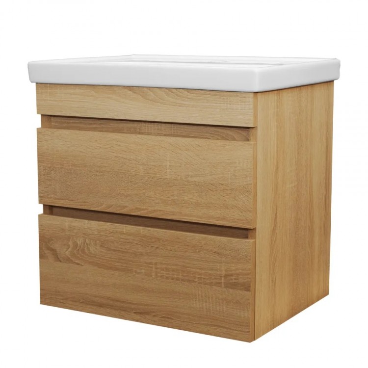 Vannas istabas skapītis ar izlietni Aqualine Premium FRAME 60 cm, 930VK6AQ