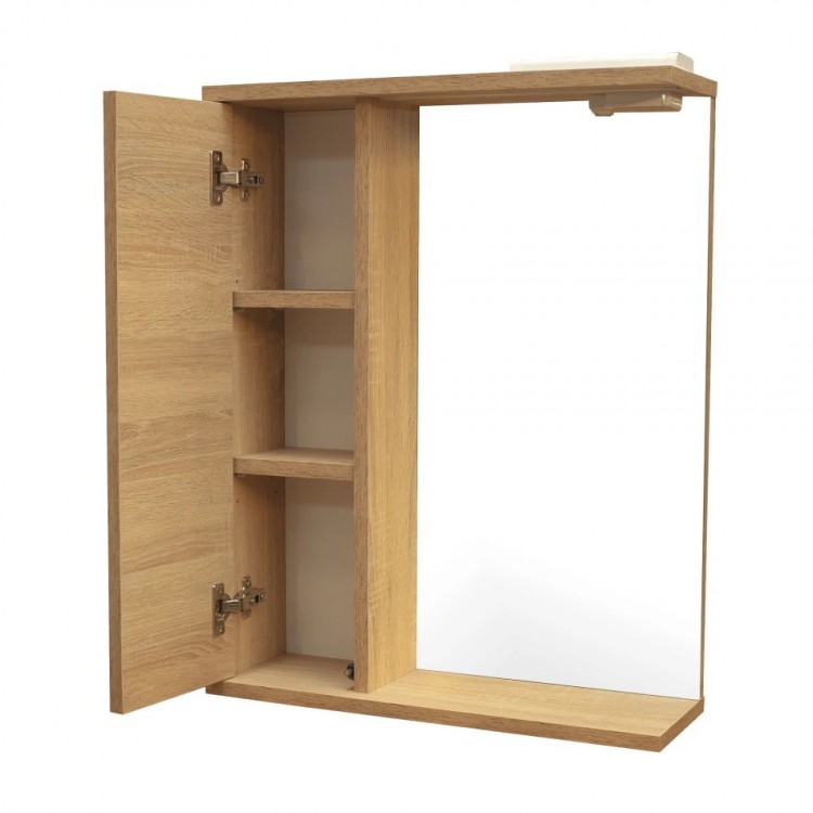 Vannas istabas skapītis ar spoguli Aqualine Premium L 56cm, 932PK55AQ