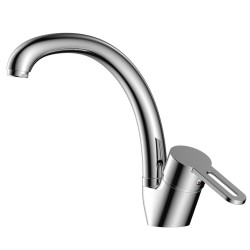 Virtuves izlietnes maisītājs Aqualine New Start JC, hroms