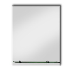 Spogulis ar plauktu Aqualine AVILES 45x60cm