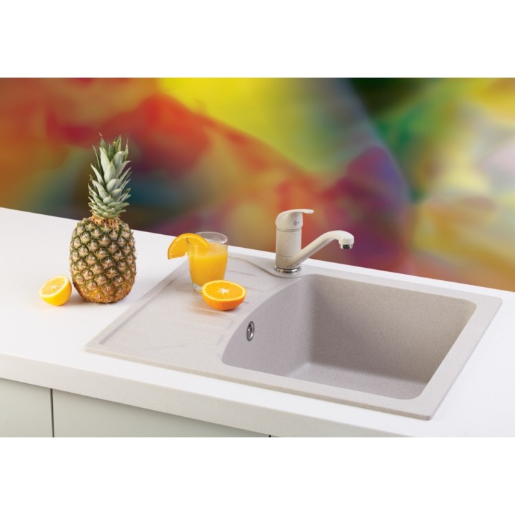 Virtuves izlietne Aqualine Quadro M 620x500 mm, 36S2300