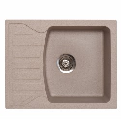 Virtuves izlietne Aqualine Quadro M 620x500 mm, 36S2300