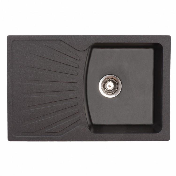 Virtuves izlietne Aqualine Quadro Plus 770x500 mm, 36S3001