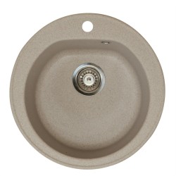 Virtuves izlietne Aqualine Venera 510x510 mm, 36S1000