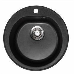 Virtuves izlietne Aqualine Venera 510x510 mm, 36S1001