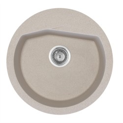 Virtuves izlietne Aqualine Vesta 516x516 mm, 36S1100