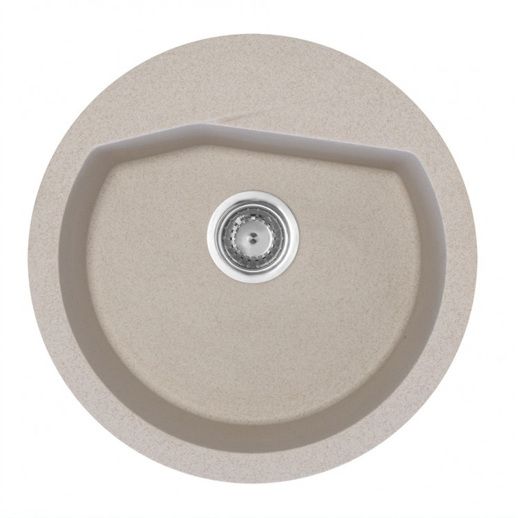 Virtuves izlietne Aqualine Vesta 516x516 mm, 36S1100