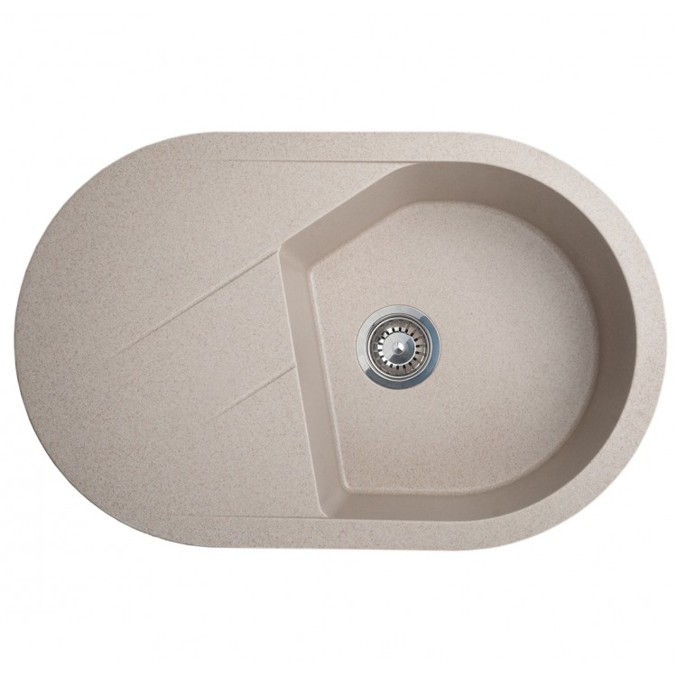 Virtuves izlietne Aqualine Vesta Plus 780x500 mm, 36S1400