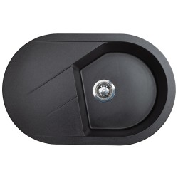 Virtuves izlietne Aqualine Vesta Plus 780x500 mm, 36S1401