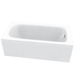 Taisnstūra vanna Aqualine SALSA 120x70 mm