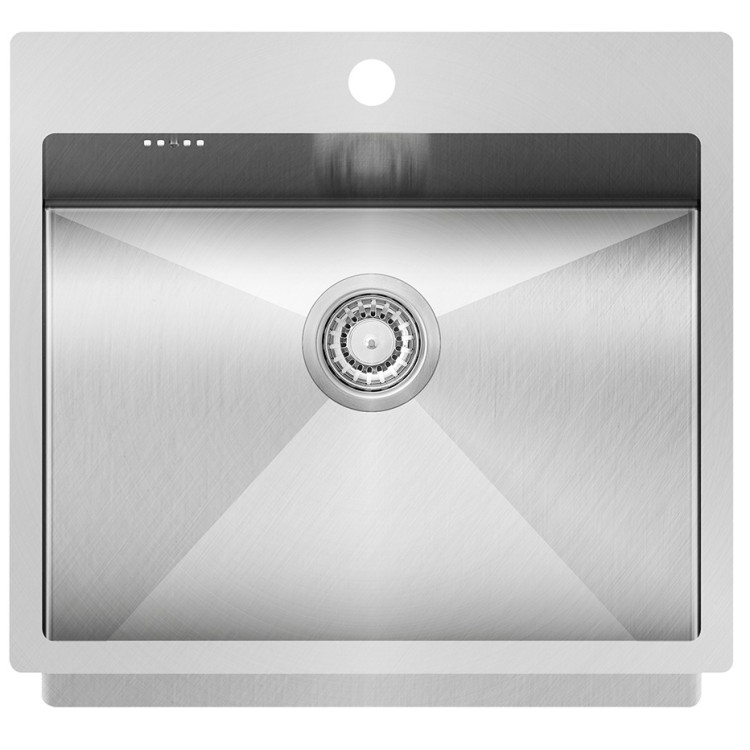 Virtuves izlietne HELIKA LUNA 55x50.5cm, LUN100N