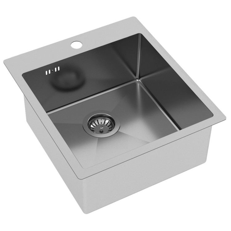 Virtuves izlietne HELIKA LUNA 45x50.5cm, LUN100X