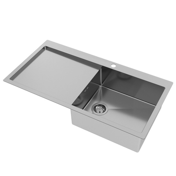 Virtuves izlietne HELIKA LUNA 100x51cm, LUN101M-R