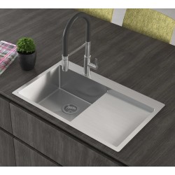 Virtuves izlietne HELIKA LUNA 78x50cm, LUN101N-L