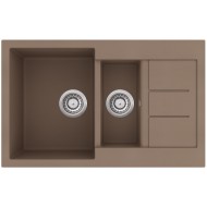 Virtuves izlietne HELIKA TESA 800x495 mm, SQT151AW-114