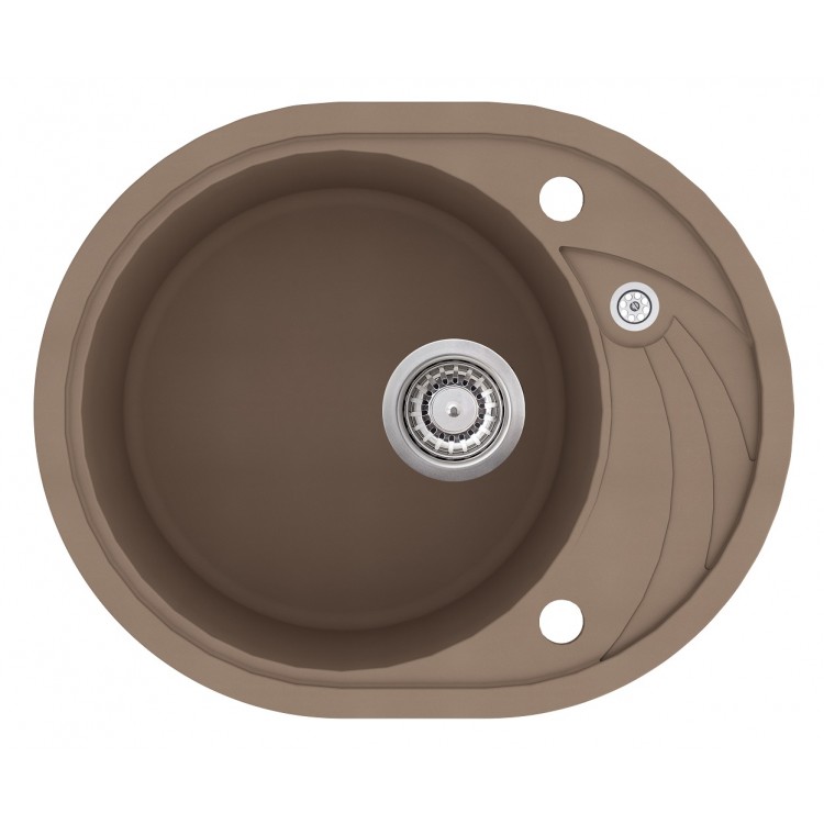 Virtuves izlietne HELIKA CLARUS 580x470 mm, SR102AW-114