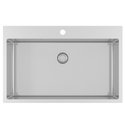 Virtuves izlietne HELIKA AIRA 79x51cm, AIR100M