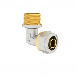 Kompresijas līkums daudzslāņu caurulēm 20 x 3/4'' ā.v Tiemme