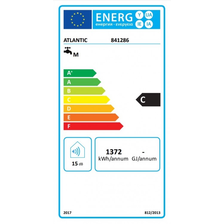 Elektriskais ūdens sildītājs (boileris) Atlantic Steatite Cube V-50L vertikāls, 841286
