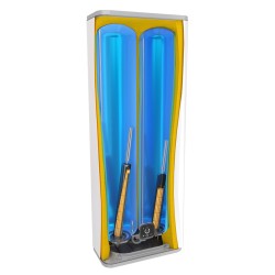 Elektriskais ūdens sildītājs (boileris) Atlantic Vertigo Steatite Silver ar WiFi 100V/H 80L universāls, (851338)