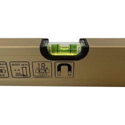 Līmeņrādis ar magnētu un 2 indikatoriem 100cm AXLM Abrex