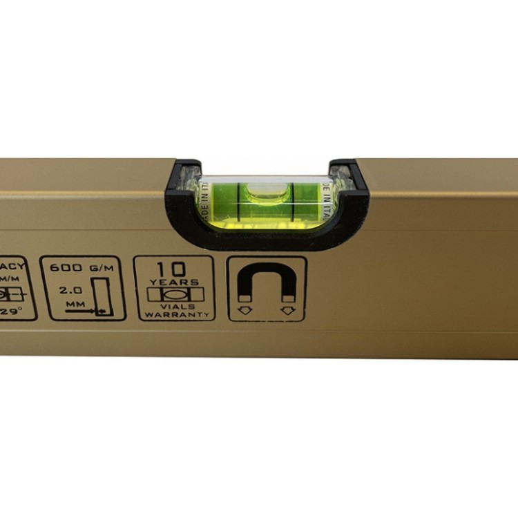 Līmeņrādis ar magnētu un 2 indikatoriem 120cm AXLM Abrex