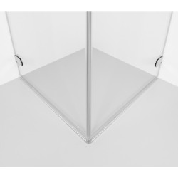 Dušas stūris kvadrātveida Baltijos Brasta LIEPA 100x100 cm