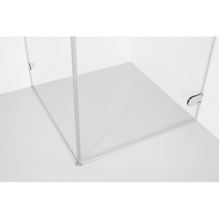 Dušas stūris kvadrātveida Baltijos Brasta NORA 90x90 cm