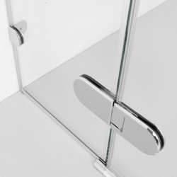 Dušas stūris kvadrātveida Baltijos Brasta NORA PLUSS 90x90 cm