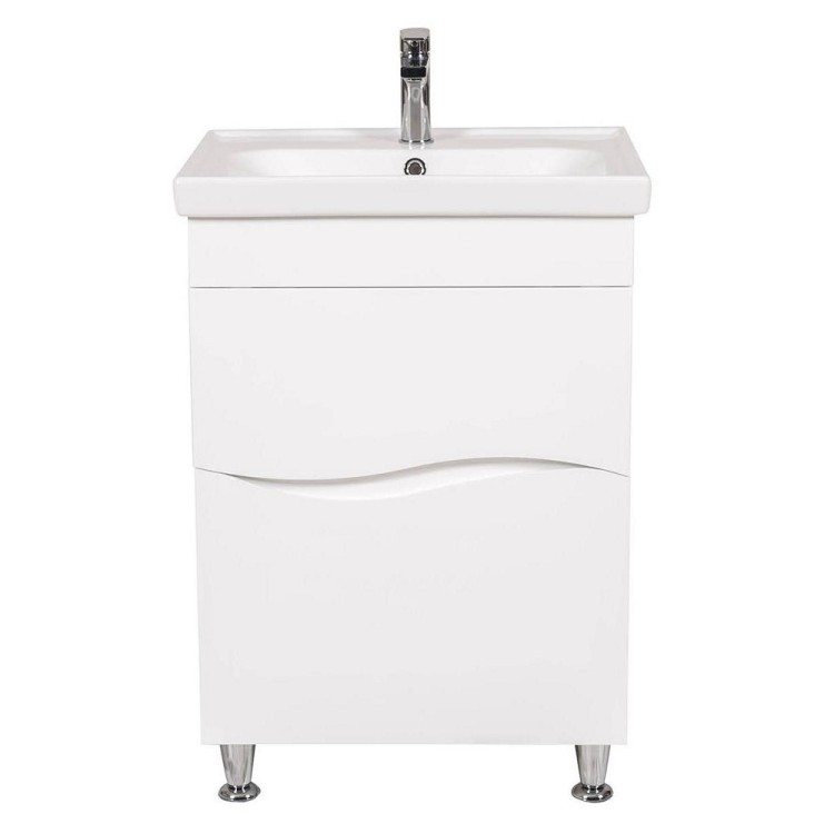 Vannas istabas skapītis ar izlietni Akvarodos ALFA 60 cm