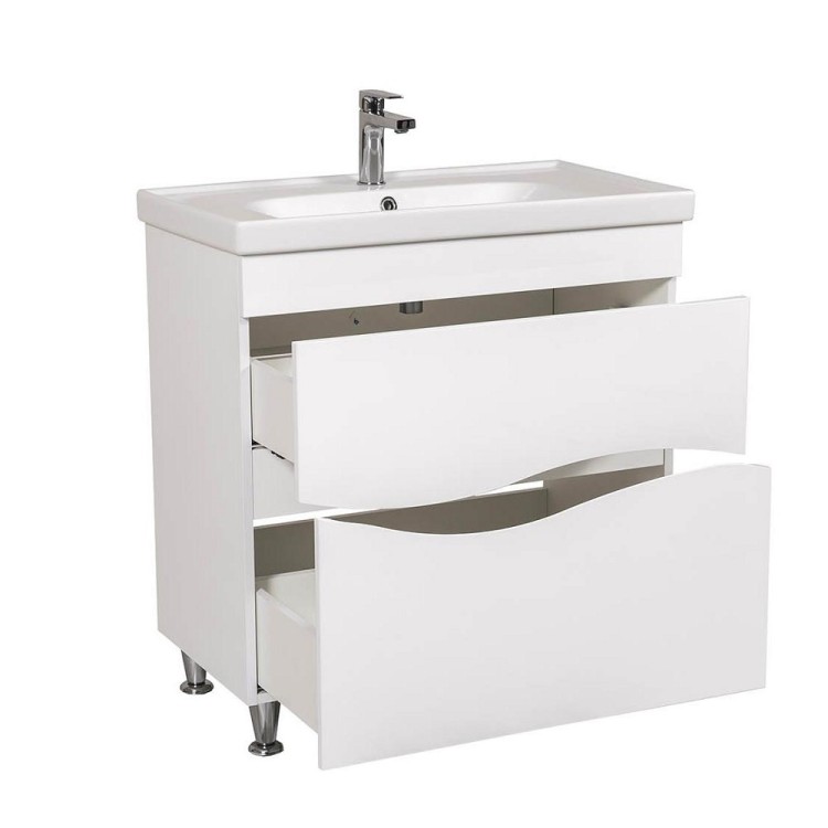 Vannas istabas skapītis ar izlietni Akvarodos ALFA 80 cm