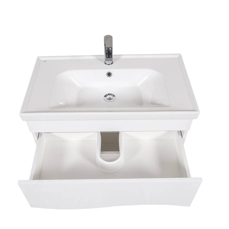 Vannas istabas skapītis ar izlietni Akvarodos ALFA 80 cm