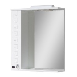 Skapis ar spoguli un LED apgaismojumu Aqualine GRACIA 65cm