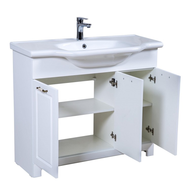 Vannas istabas skapītis ar izlietni Akvarodos CLASSIC 100cm