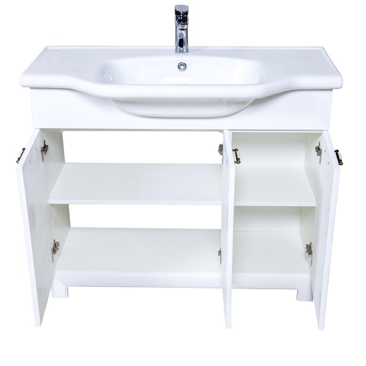 Vannas istabas skapītis ar izlietni Akvarodos CLASSIC 100cm