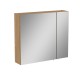 Vannas istabas skapītis ar spoguli Vitra Mia 80 cm, ozols