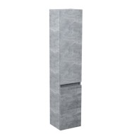 Vannas istabas augstais skapis Akvarodos VINTAGE BETON 165x35cm