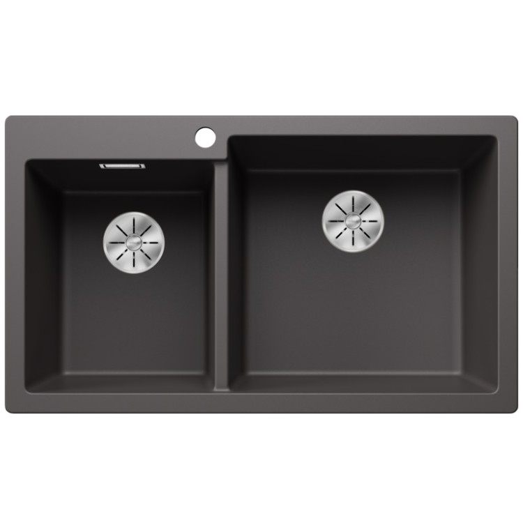 Virtuves izlietne Silgranit Blanco PLEON 9 86x50cm R, rock grey