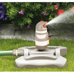 Bradas White Line Duo 2-režimu rotējošs laistītājs, WL-Z12